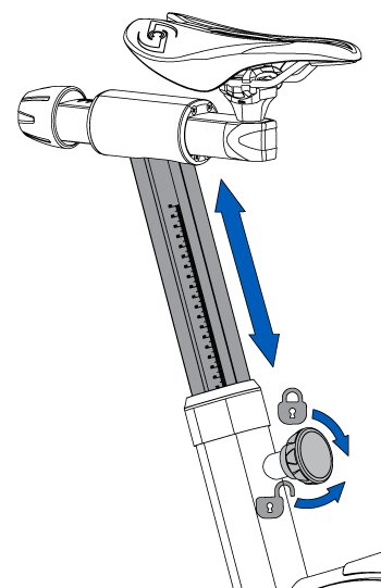 Cómo ajustar la altura de tu asiento o sillín? - PEDALIA